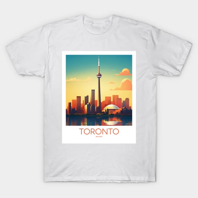 TORONTO T-Shirt by MarkedArtPrints